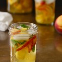 Mango, Mint, and Peach Sangria