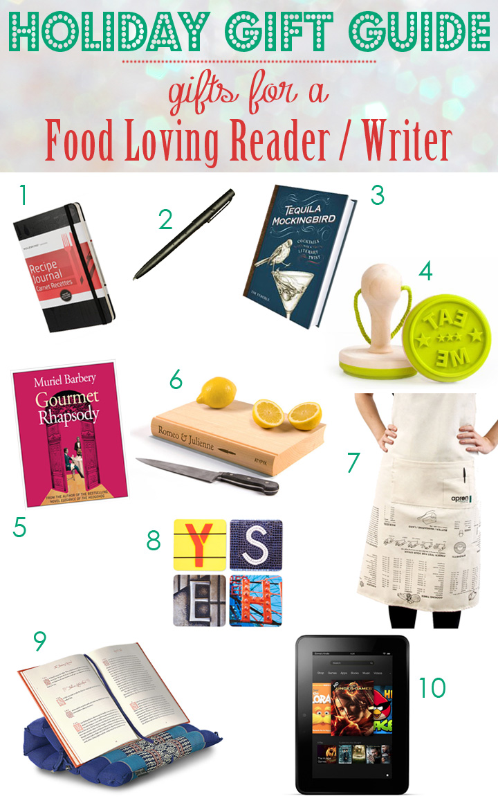 holiday gift guide gifts for food loving reader writer holiday gift guide gifts for food loving reader writer