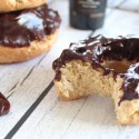 Gluten Free Irish Cream Chocolate Glazed Donuts