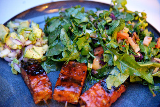 Instead of BBQ pork ribs, make these BBQ Tempeh Ribs