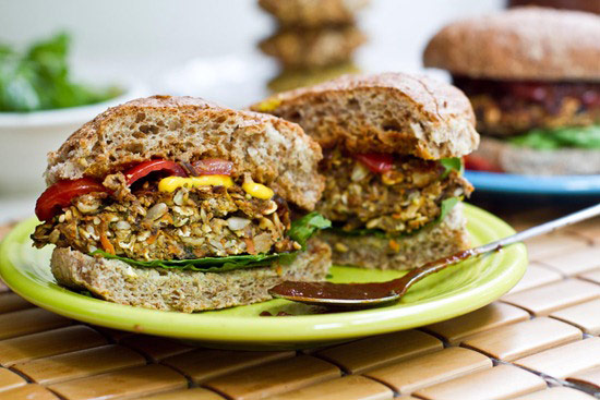 Or this Perfect Veggie Burger