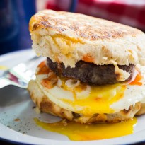 Campfire Breakfast Burger