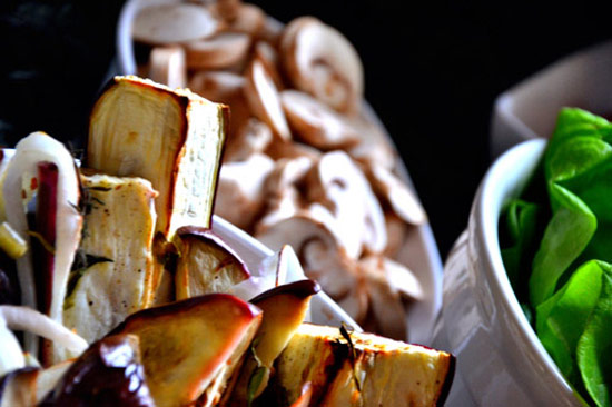 Lemon Coconut Eggplant Fries