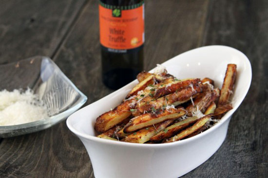 Oven Baked Parmesan Truffle Fries