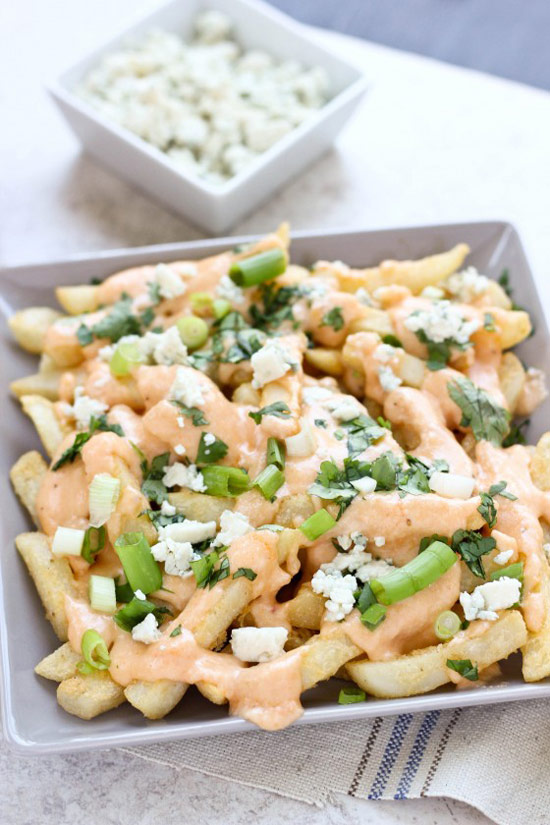 Buffalo Beer Cheese Fries
