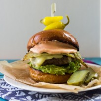 Hatch Chile Burgers