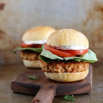 Salmon Cake Sliders