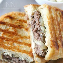 Smoked Blue Cheese Patty Melt
