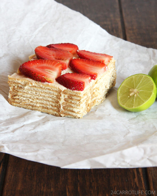 Mexican Lime Icebox Cake