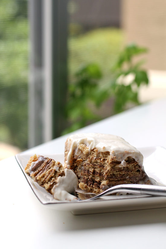 Chai Icebox Cake