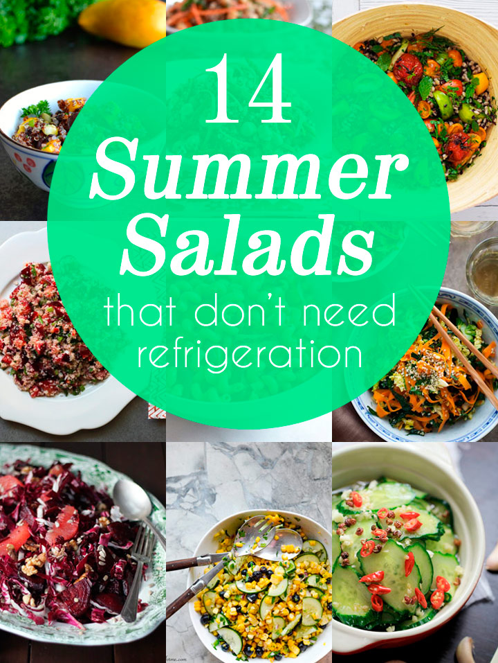 14 Summer Salads That Don't Need Refrigeration - Perfect for Picnics!