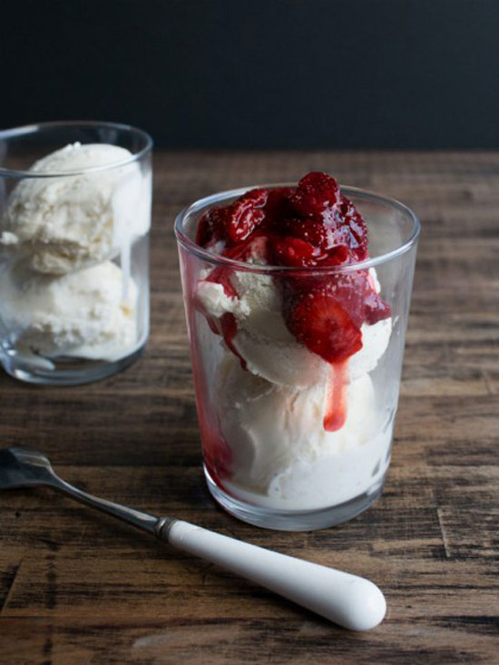 Roasted Strawberry Sauce