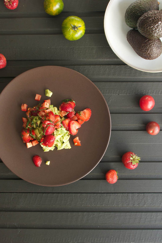Basil & Strawberry “Guacamole