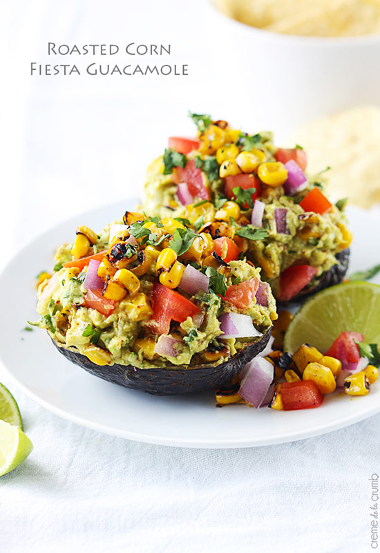 Roasted Corn Fiesta Guacamole