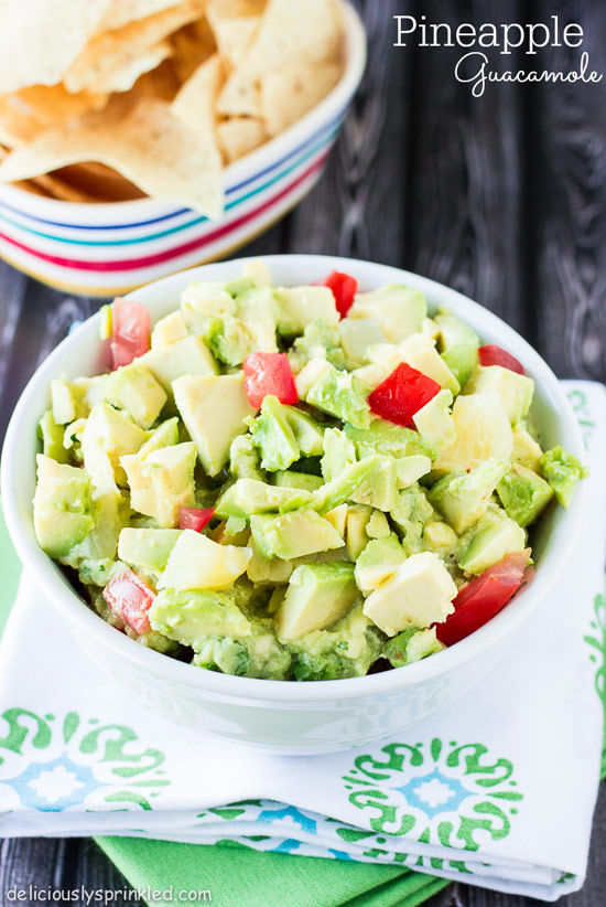 Pineapple Guacamole