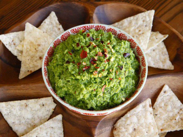 Spring Pea Guacamole