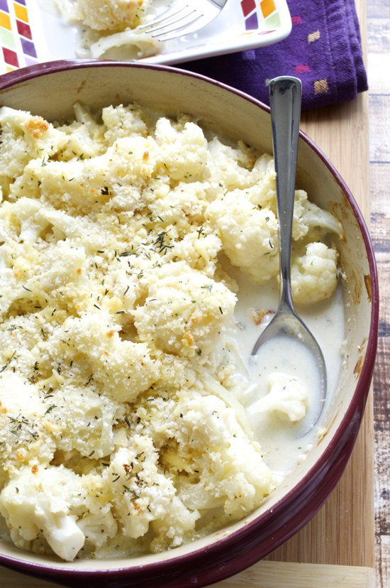 Cauliflower Gratin