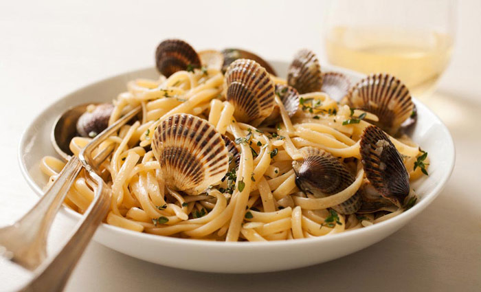 Linguine Vongole with Clams