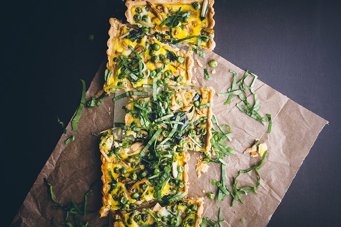 Loaded Vegetable Tart