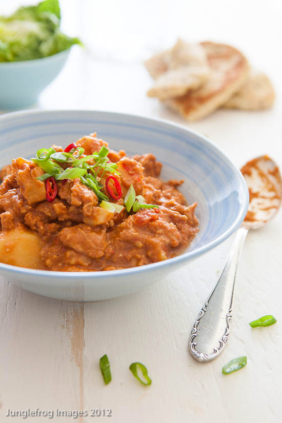 Slow Cooker Chicken, Potato and Peanut Stew