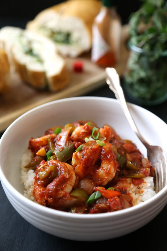 Slow Cooker Shrimp Creole