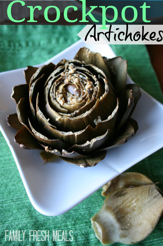 Crockpot Artichokes