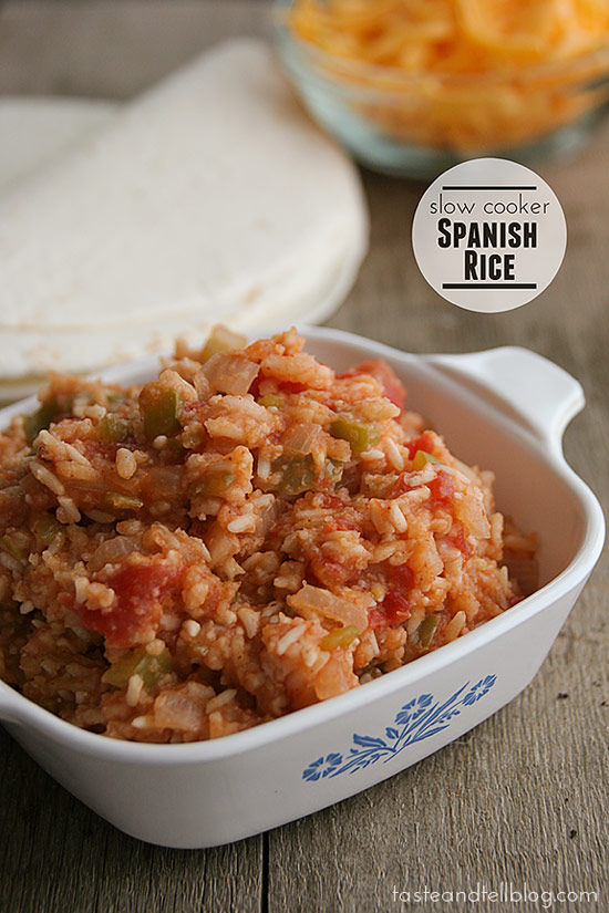 Slow Cooker Spanish Rice