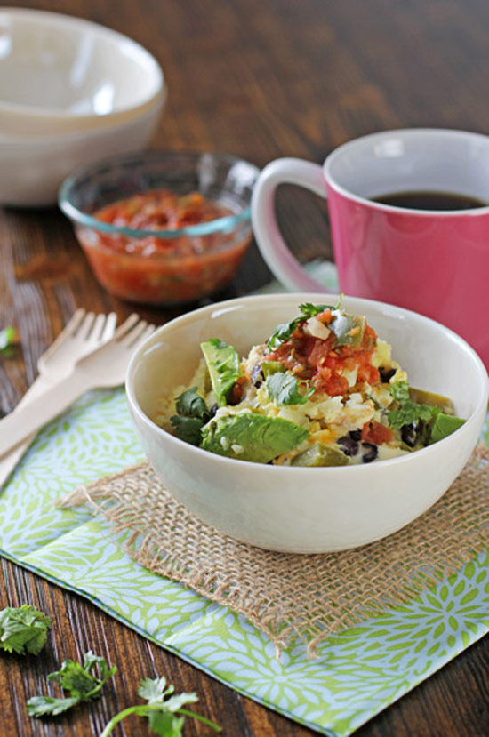 Crockpot Southwest Breakfast Casserole
