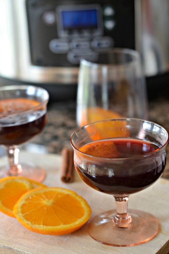 Slow Cooker Mulled Wine