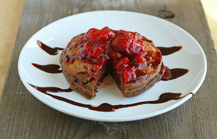 BONUS - Breakfast: Chocolate Covered Strawberry Pancakes