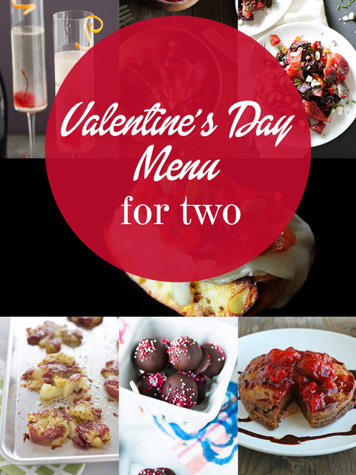 Seeing Red - A Complete Valentine's Day Menu for Two