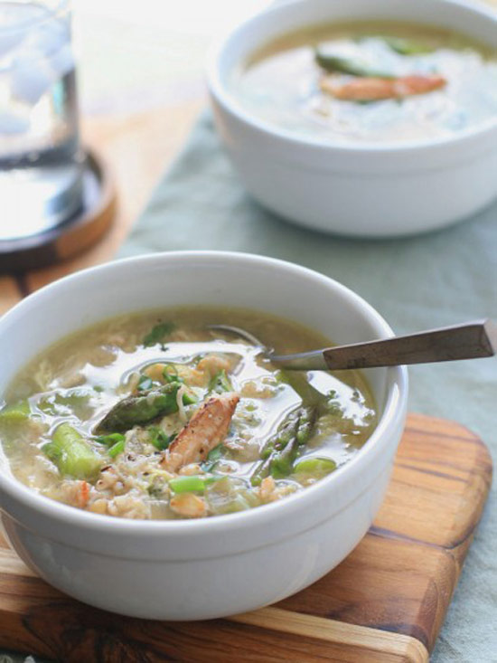 Vietnamese Crab and Asparagus Soup