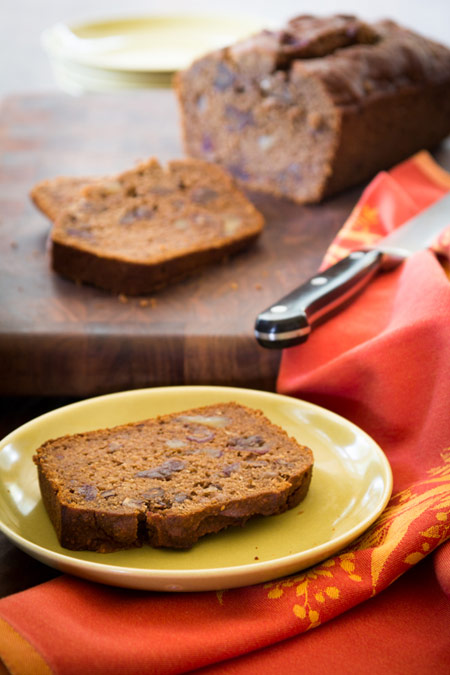 Gluten Free Date Bread with Coffee and Ginger